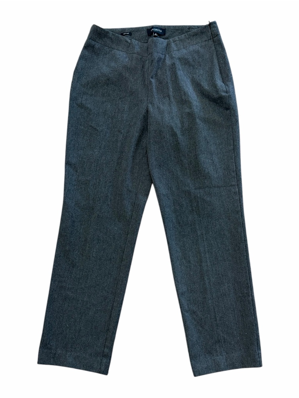 Talbots Gray Heritage Trouser Pants 8